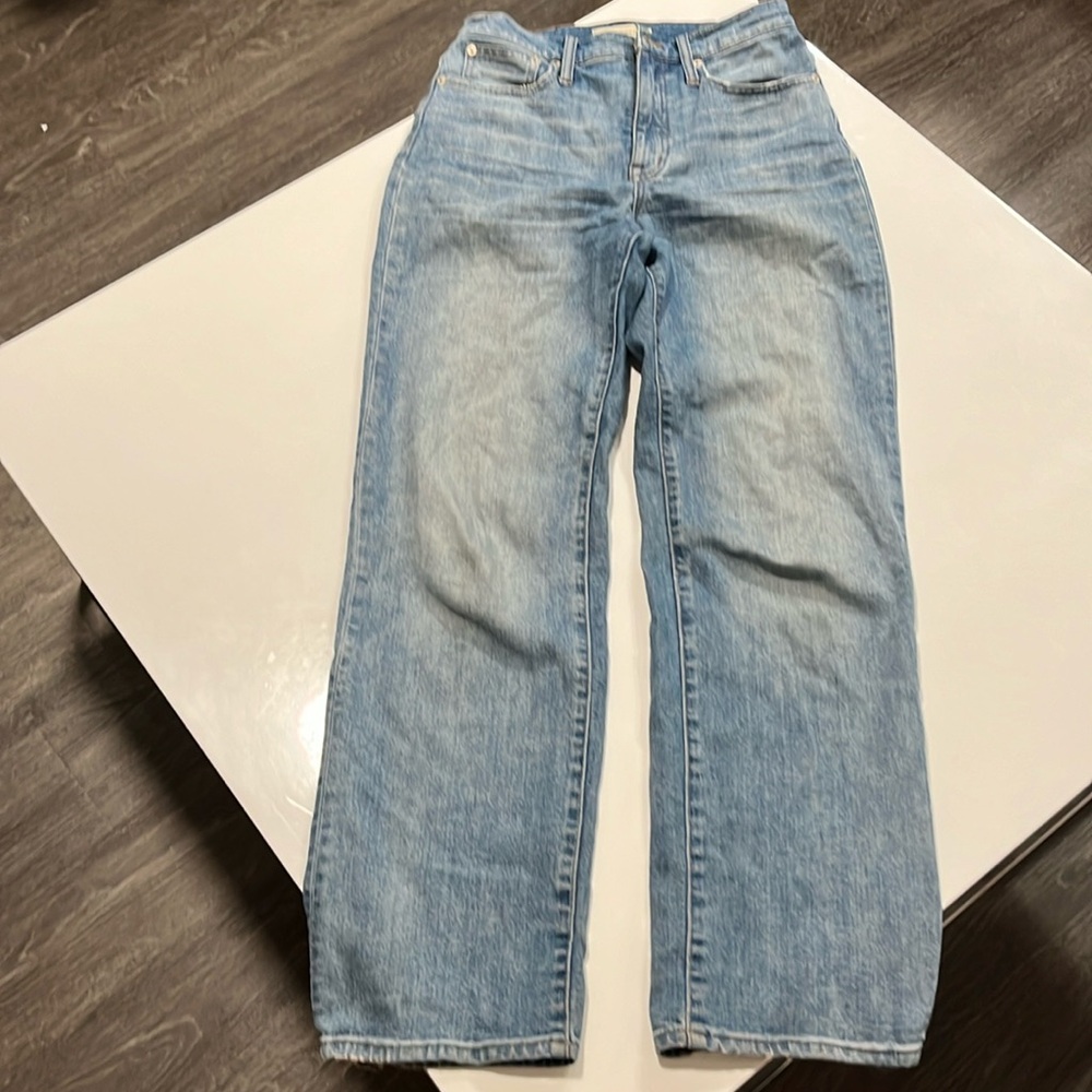 Madewell wide leg jeans, size 26